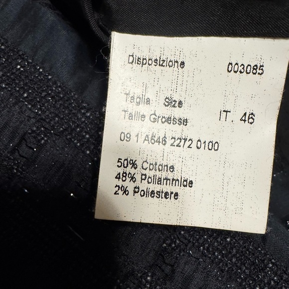 Piazza Sempione Black Cap Sleeved Shift Dress - Picture 2 of 5